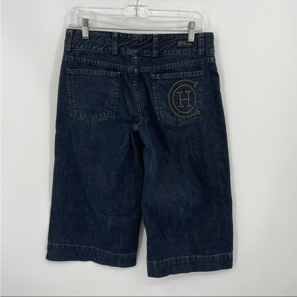 Citizens of Humanity Culotte- Gaucho Style Denim Jeans wide leg Sz 28 dark wash - Picture 1 of 14